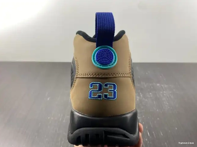 HYPE CT8019-034 9 Jordan Retro Concord Air Olive 0509
